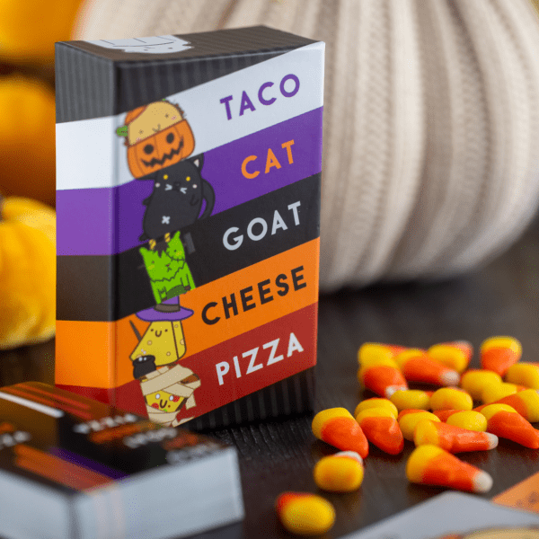 Dolphin Hat Games Taco Cat Goat Cheese Pizza PREMIUM Halloween edition