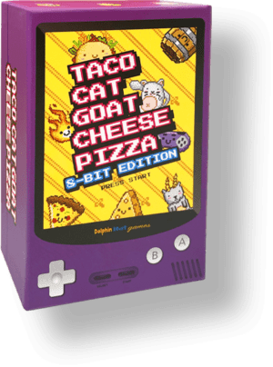 Dolphin Hat Games Taco Cat Goat Cheese Pizza 8 bit