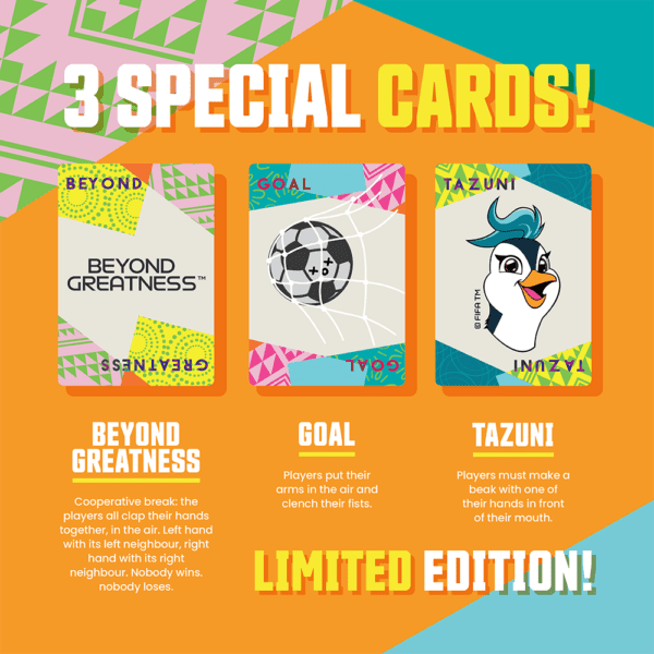 3 special cards limited edition graphic