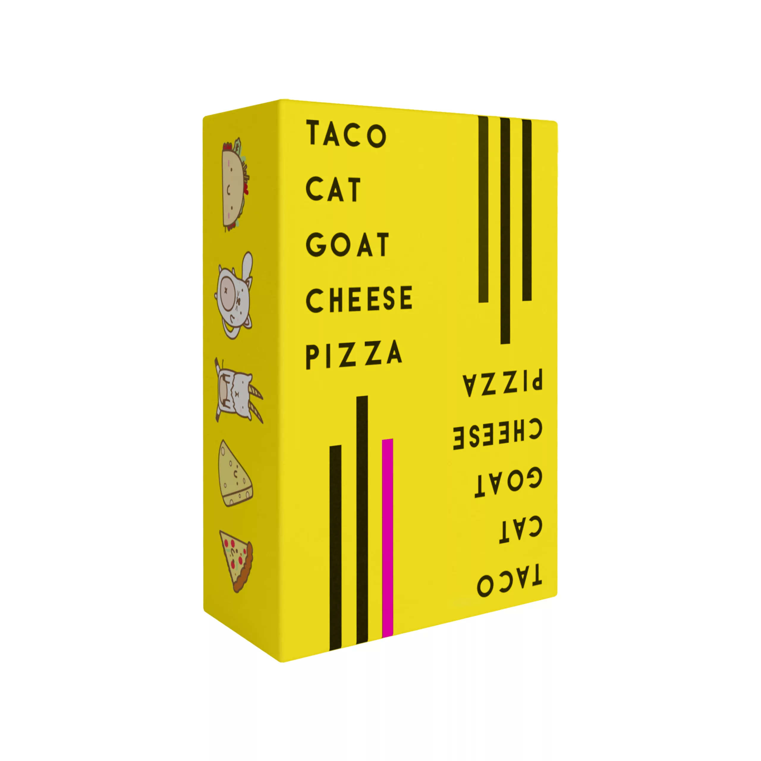Hero image of the Taco Cat Goat Cheese Pizza tuck box