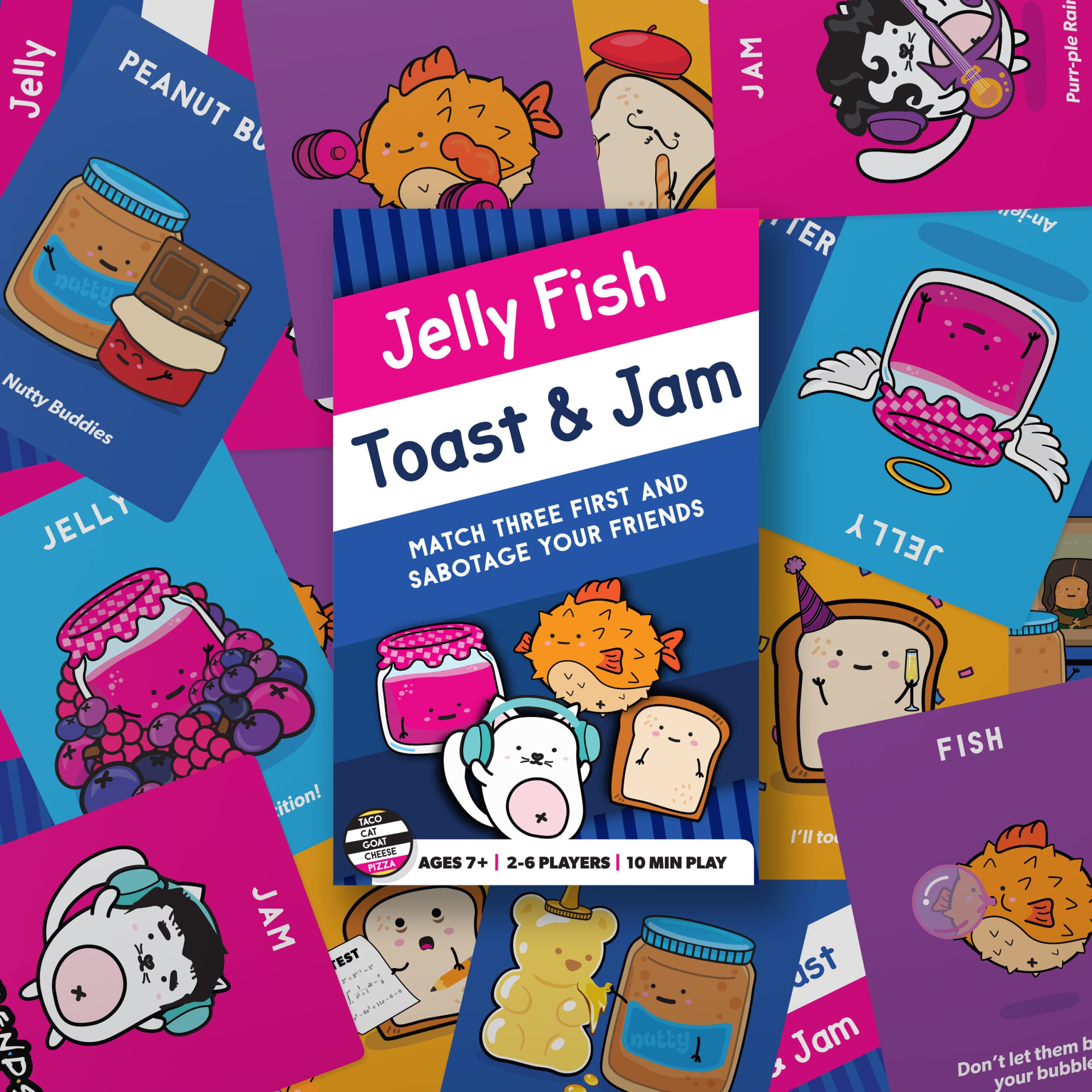 Jelly Fish Toast & Jam | by Taco Cat Goat Cheese Pizza