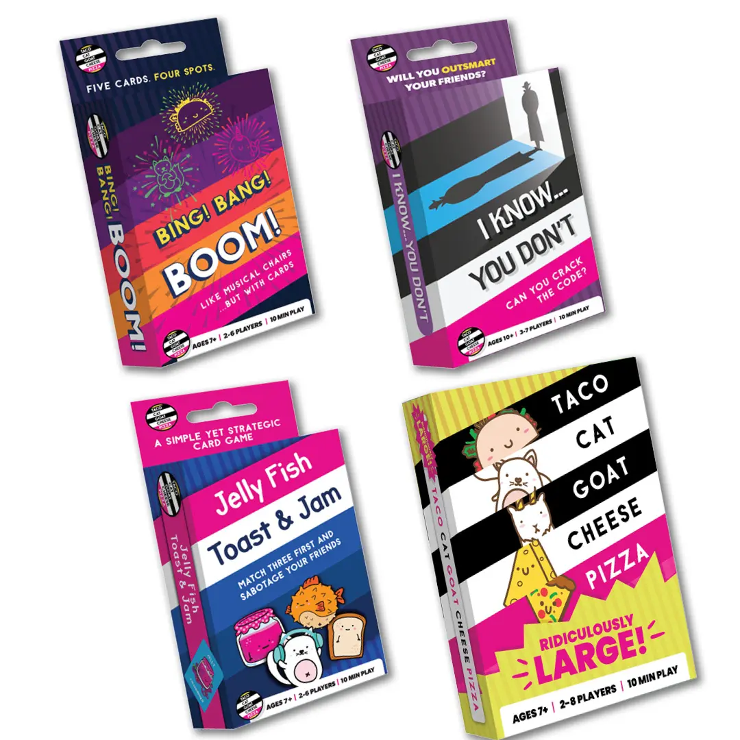 Taco Cat Goat Cheese Pizza Archives — Dolphin Hat Games